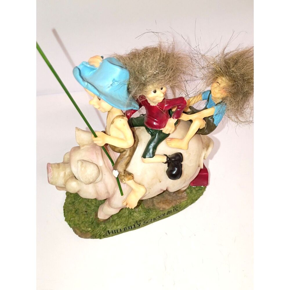 Hillbilly Scrubbies Figurine • Whimsical Troll • Oddity Decor • Vintage Humor